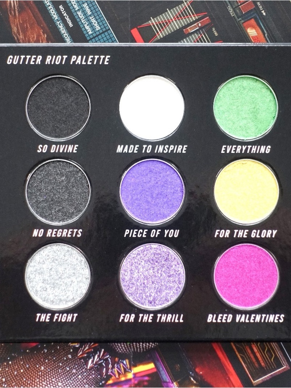 Gutter Riot Velvet Eyeshadow Palette